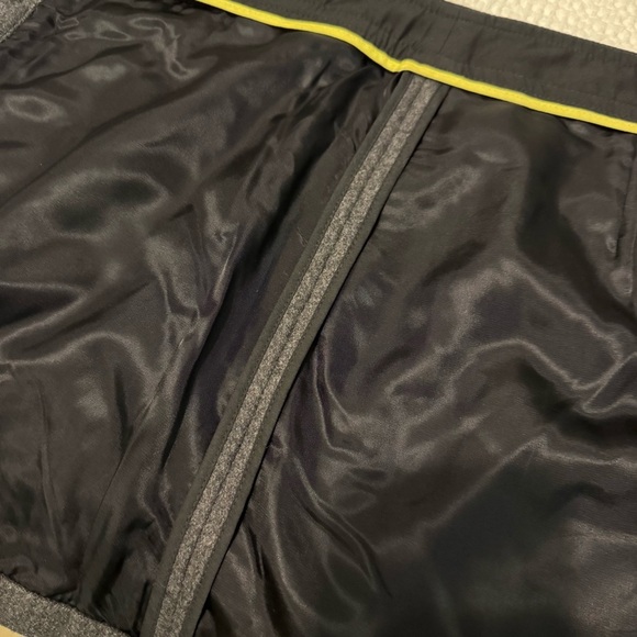 GAP Womens gray mini skirt 4 wool blend fully lined button Y2K 90s 2000s career - Picture 12 of 15